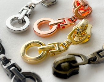 Circle | Nylon Zipper Pulls | Size #5 | Pack of 5