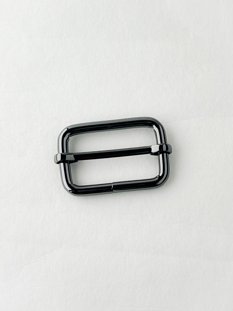 1 1/4" Adjustable Slider | Bag Hardware | Pack of 4 Gunmetal