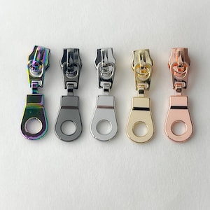 Donut | Nylon Zipper Pulls | Size #5 | Pack of 5