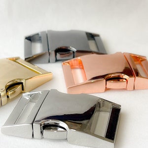 1 Metal Side Release Buckle Pack of 2 image 2