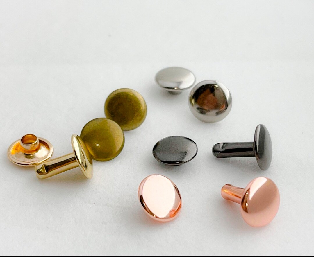 8*8mm Double Cap Rivets | Pack of 20 - Etsy