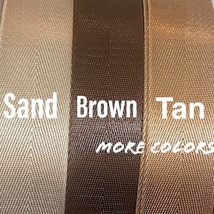 1 1/2&quot; (38mm) Heavy Duty Nylon Webbing Herringbone | Sold by the Yard
