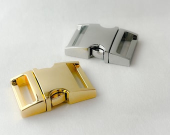3/4" Metal Side Release Buckle | Pack of 2