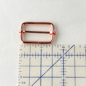 1 1/4" Adjustable Slider | Bag Hardware | Pack of 4 zdjęcie 8