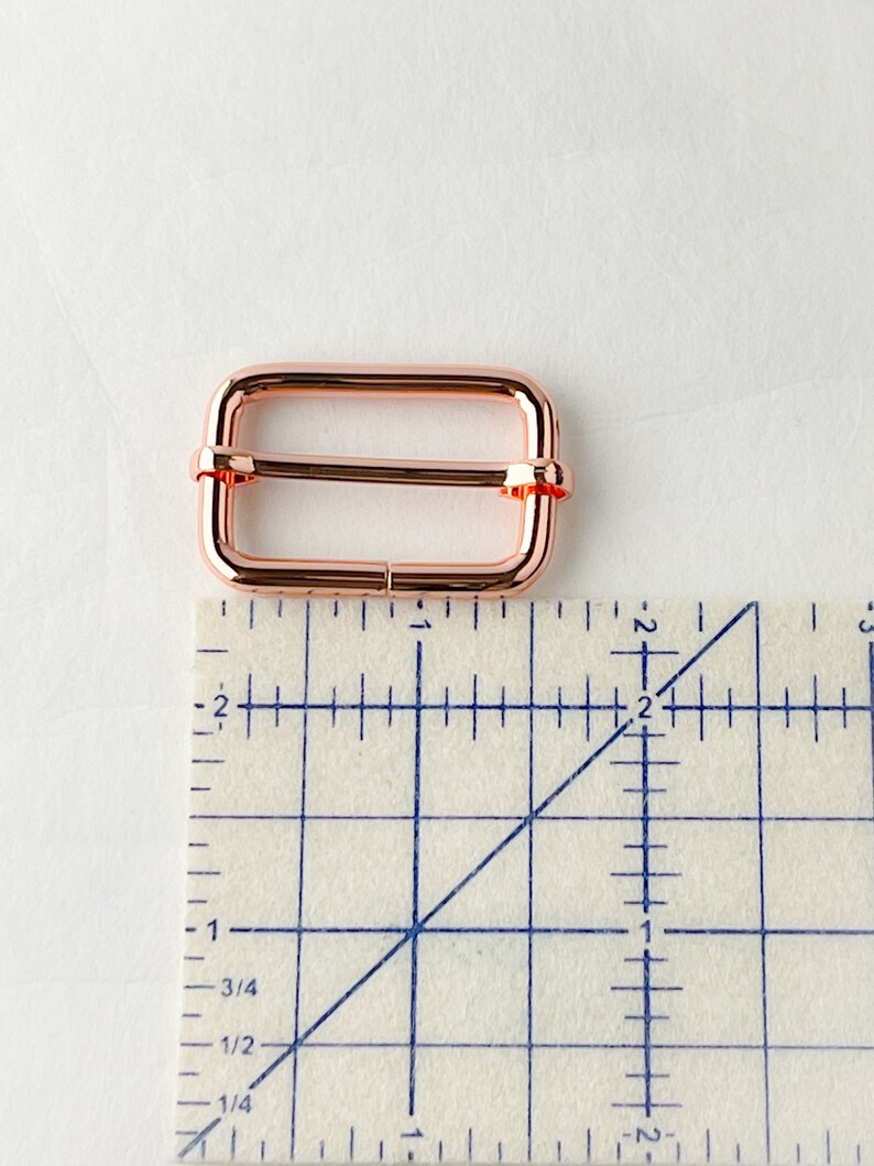 1 1/4" Adjustable Slider | Bag Hardware | Pack of 4 zdjęcie 8