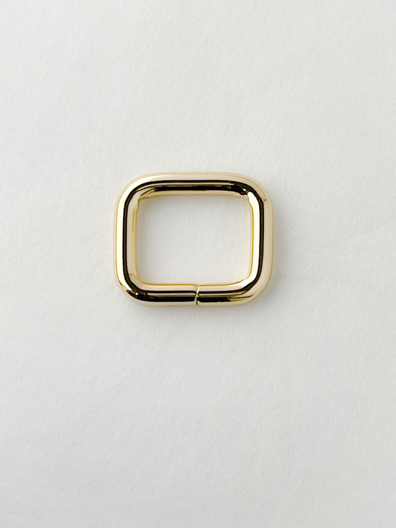 3/4 Rectangle Rings Square Rings Bag Hardware Pack of 4 Etsy