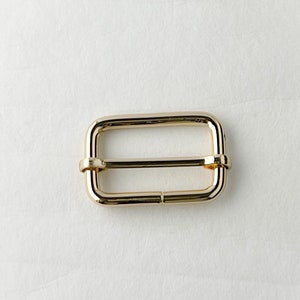 1 1/4" Adjustable Slider | Bag Hardware | Pack of 4 Gold