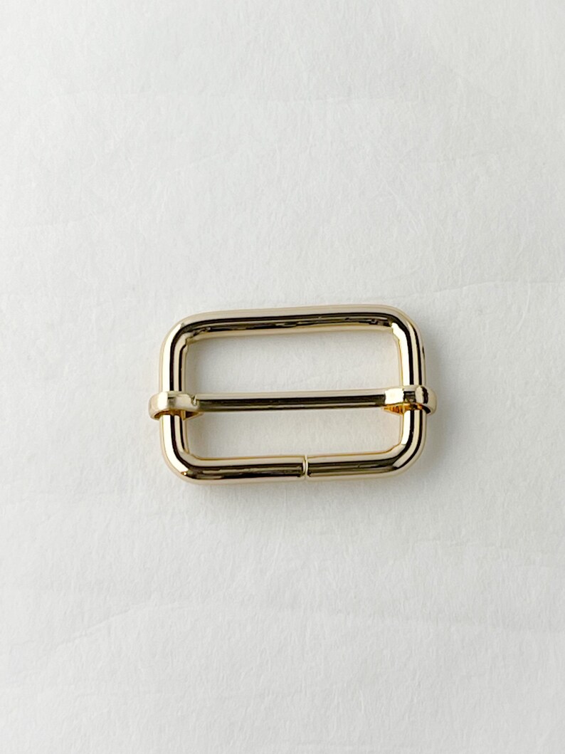 1 1/4" Adjustable Slider | Bag Hardware | Pack of 4 Gold