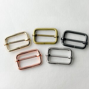1 1/4" Adjustable Slider | Bag Hardware | Pack of 4 zdjęcie 2