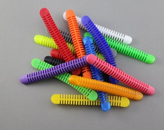 Bendy Worm Fidget - Choose 2