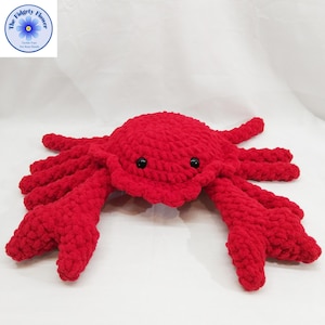 Crab Crochet Stuffed Animal / Plushie