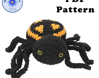 Patrón de araña de crochet