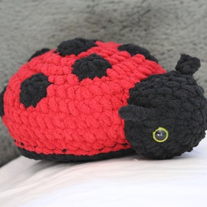 Ladybug Stuffed Animal - Crochet
