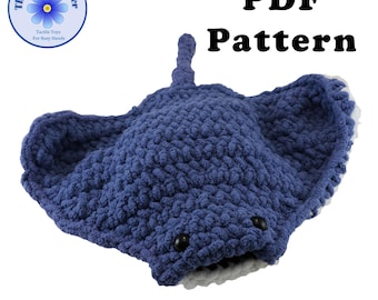 Manta Ray / Sting Ray Crochet Pattern