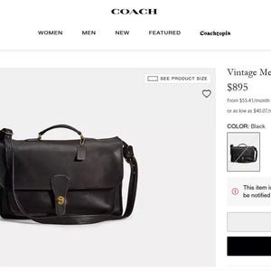 Coach Briefcase 5180 - Etsy