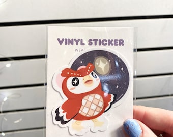 Celeste Sticker | ACNH | Weather Proof | Glossy Laminate | Kawaii art