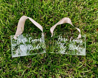 acrylic flower girl basket