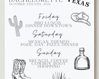 Austin Texas Bachelorette Itinerary