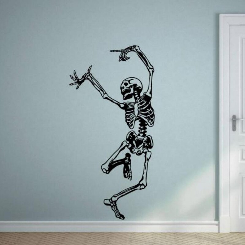 Skeleton Decal - Etsy