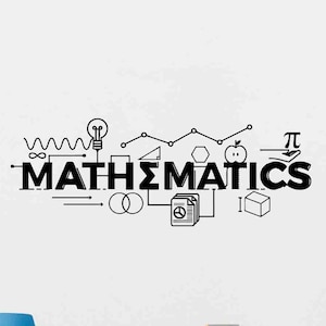 Art Mural Maths Etsy