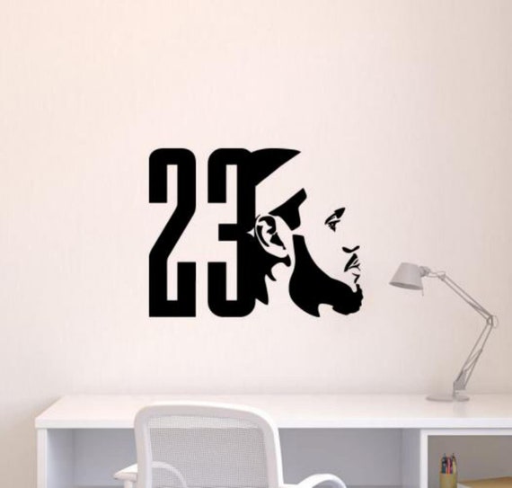 Lebron james deals wall sticker