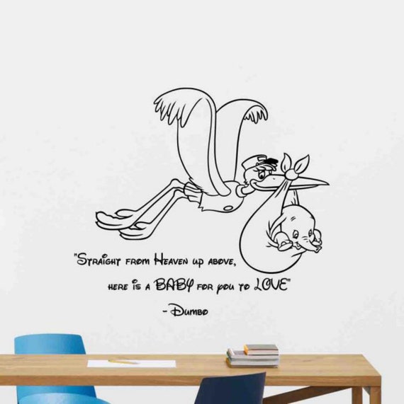 dumbo nursery wall stickers