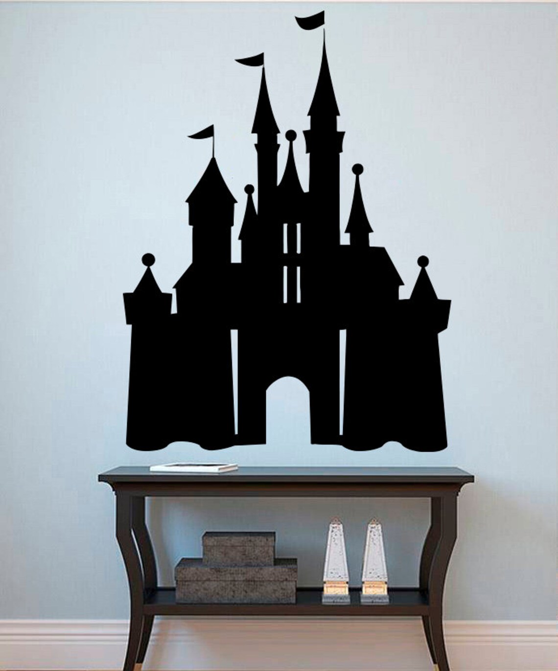 Disney Castle Wall Decal Princess Castle Vinyl Sticker Etsy