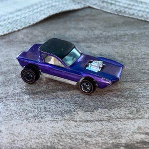 Mattel Hot Wheels Redline. 1968 Python. Hong Kong. Purple