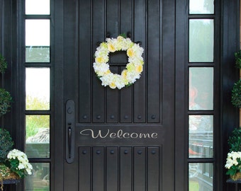 Welcome Decal, Welcome Door Decal, Door Decal, Window Decal, Welcome Sticker,SALE