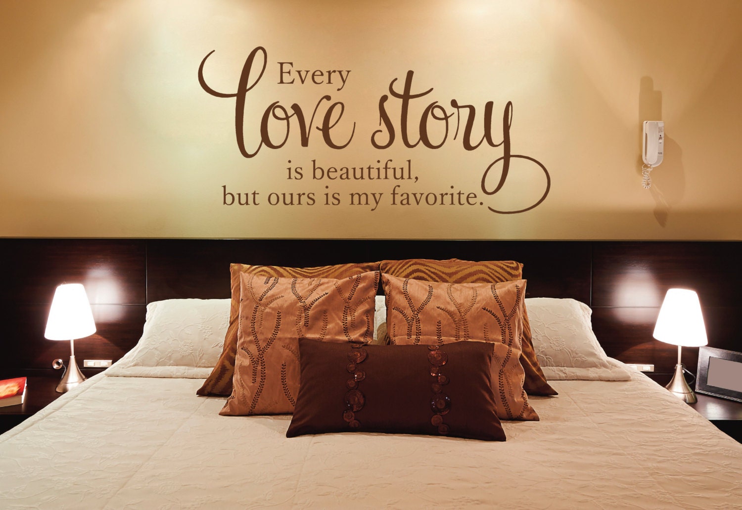 Every Love Story is Beautiful Wall Decal Love Story Decal Etsy