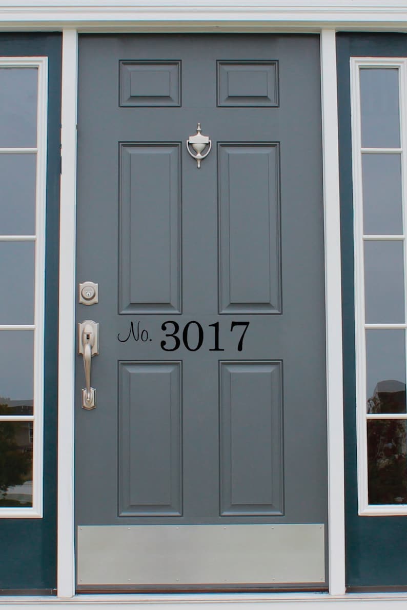 new door number