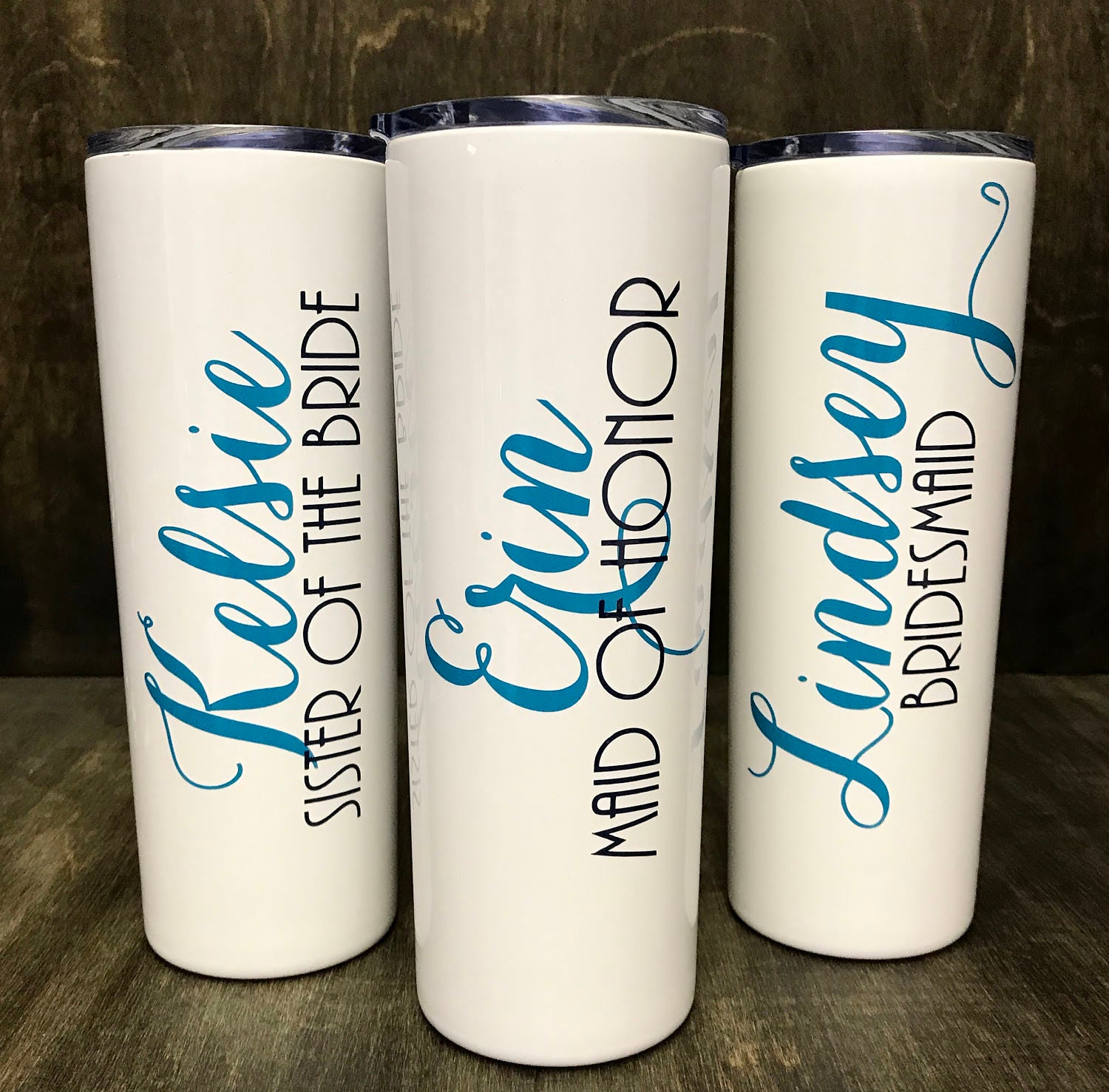 Wedding TumblerBridesmaid TumblerPersonalized Etsy