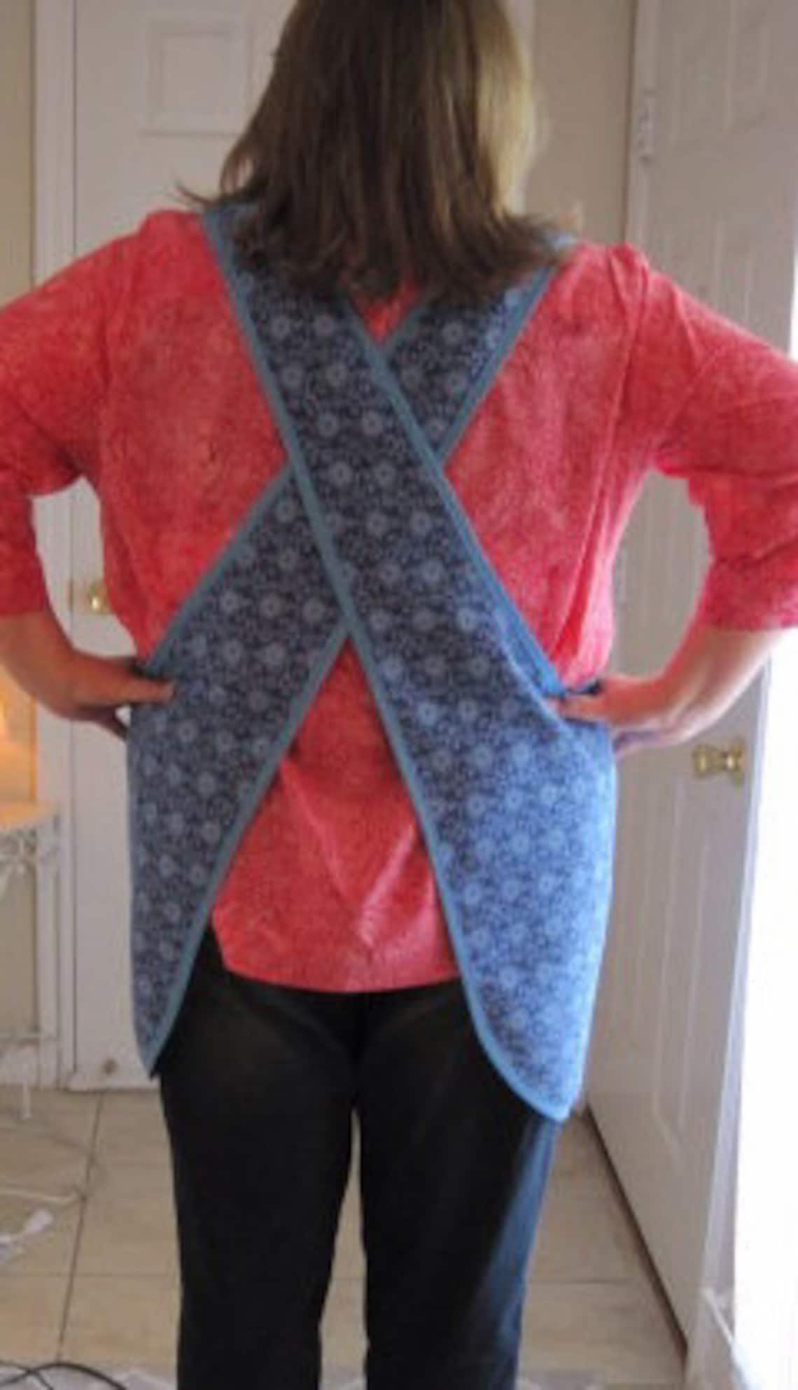 PATTERN PLUS Size Cross Strap Apron PDF Pattern Plus Size 1x Etsy
