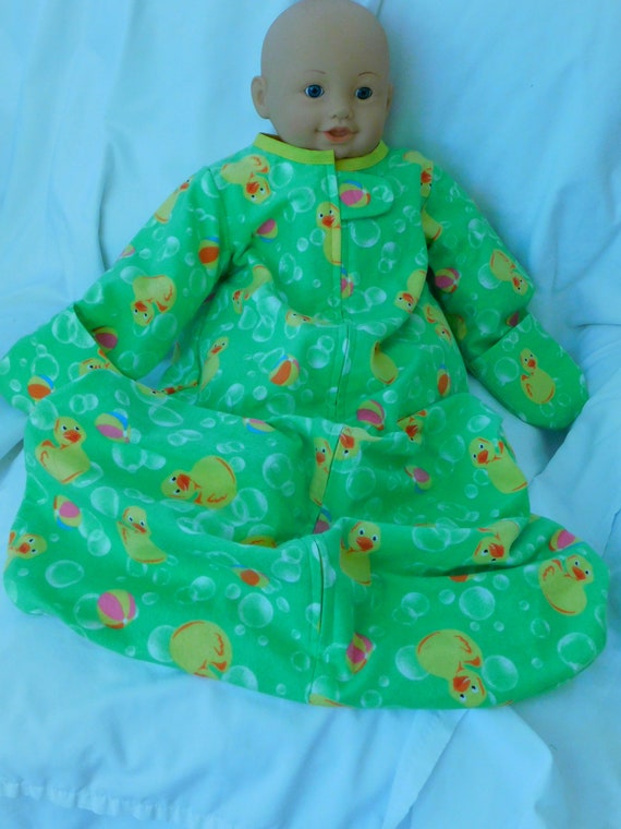 baby sleep sack with mittens