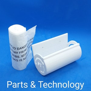 3D gedruckter Müllsack Plastik-Abfallbeutel-Spender/Organizer