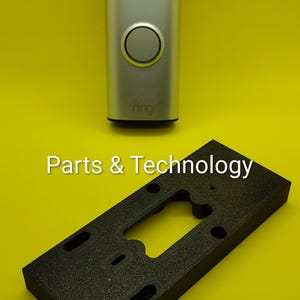 Adapter för Ring Battery Doorbell Plus. 2:a generationen