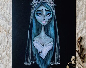 Corpse Bride - 5x7 Art Print