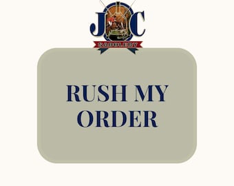 RUSH Engraving Order Service