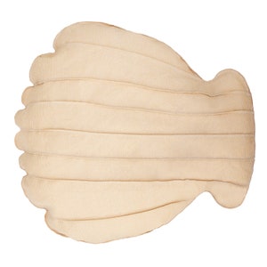 Schwimmendes Riesen Muschelkissen, Pool Sitzsack, großes Bodenkissen wasserdicht, Poolliege