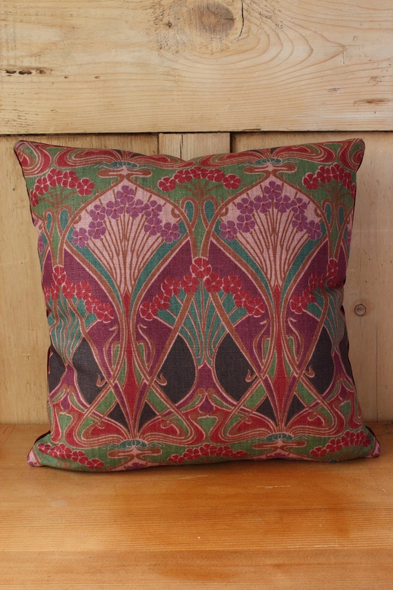 Coussin Housse Taie D/'oreiller Coussin Motif Art Nouveau Art Nouveau Alphonse Mucha
