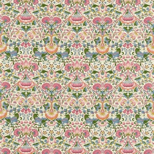 Morris & Co Lodden Door Curtain Blush