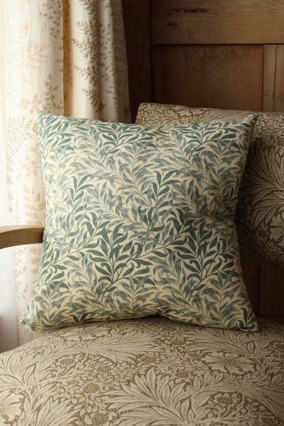 William Morris Willow Boughs Minor Cushion Cover Double Sided Etsy