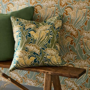 Morris & Co Laceflower Cushion Cover