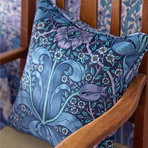 Morris & Co Spring Thicket Cushion Cover Velvet