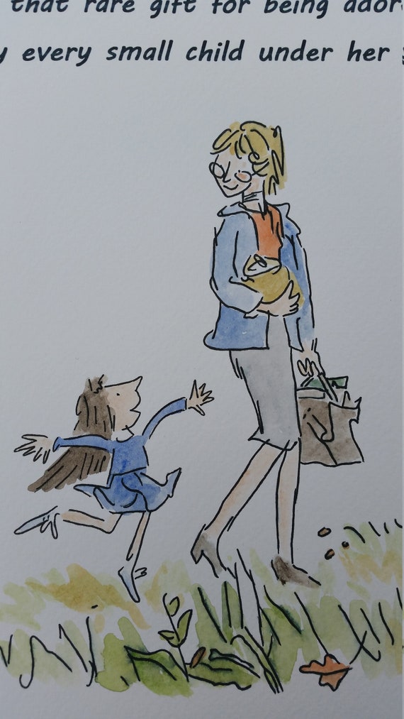 Matilda Miss Honey Quote and Watercolour Painting Roald Dahl - Etsy Matilda Miss Honey Quote and Watercolour Painting Roald Dahl - Etsy