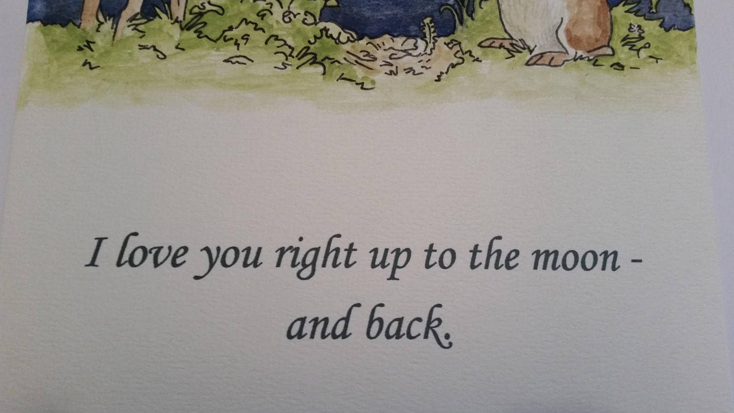 A4 Guess How Much I Love You Sam Mcbratney Anita Jeram Quote Etsy UK