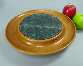 Cherry Cheese Platter with Green Marble