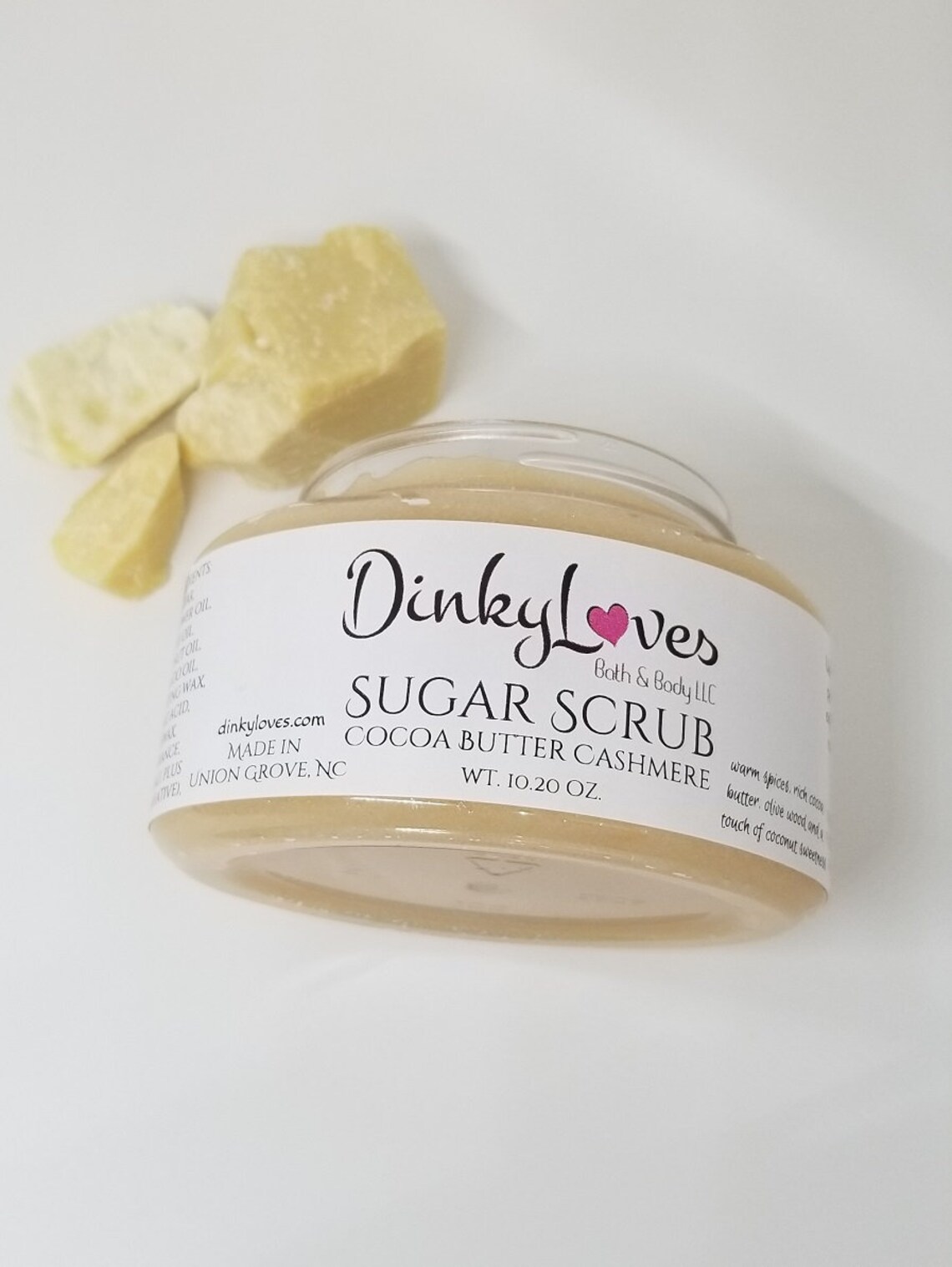 COCOA BUTTER CASHMERE / Sugar Scrub / Lotiony Scrub / Gift Etsy