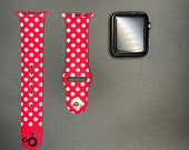 Minnie Apple Watch Band - Silicone Sport Band