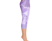 Purple Wall Leggings - Magic Kingdom Purple Wall Yoga Leggings